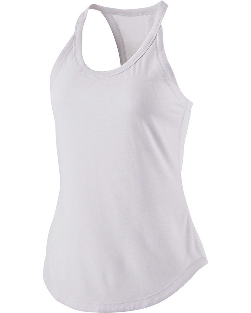 

T Back Sleeveless U-Neck Sporty Yoga Top, White