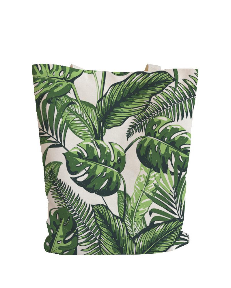 

Tropical Print Large Capacity Tote Bag, Style2