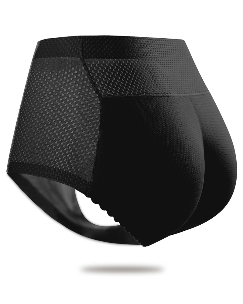 

Seamless Butt Lifting Breathable Panty, Black