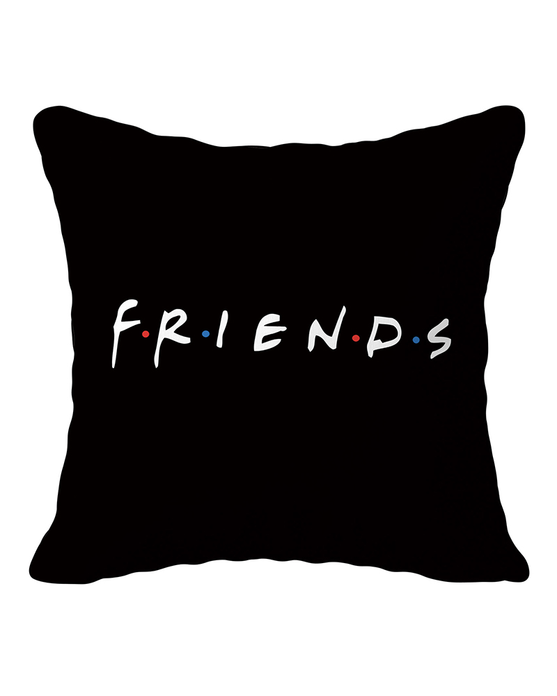 

Friends TV Pillow Covers Classic Printed Square Sofa Cushion Covers, Style1