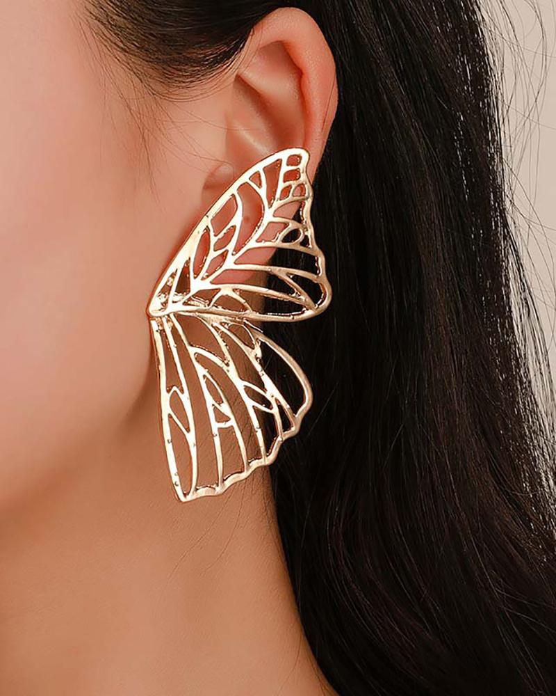 

1Pair Butterfly Pattern Earrings, Style1