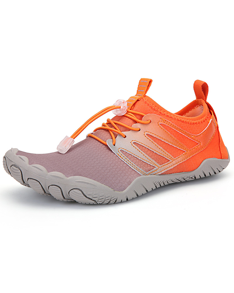 

Ombre Lace-up Swim Water Beach Sneakers, Style4