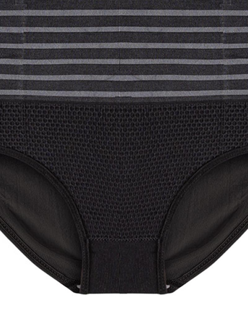 

High Elasticity Tummy Control Butt Lifting Shapewear Panty, Black