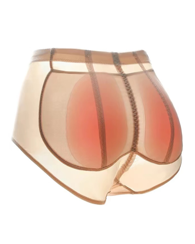 

Silicon Butt Hip Pads Butt Lift Buttock Enhancer Panties Underwear Silicone Padded Panties, Nude