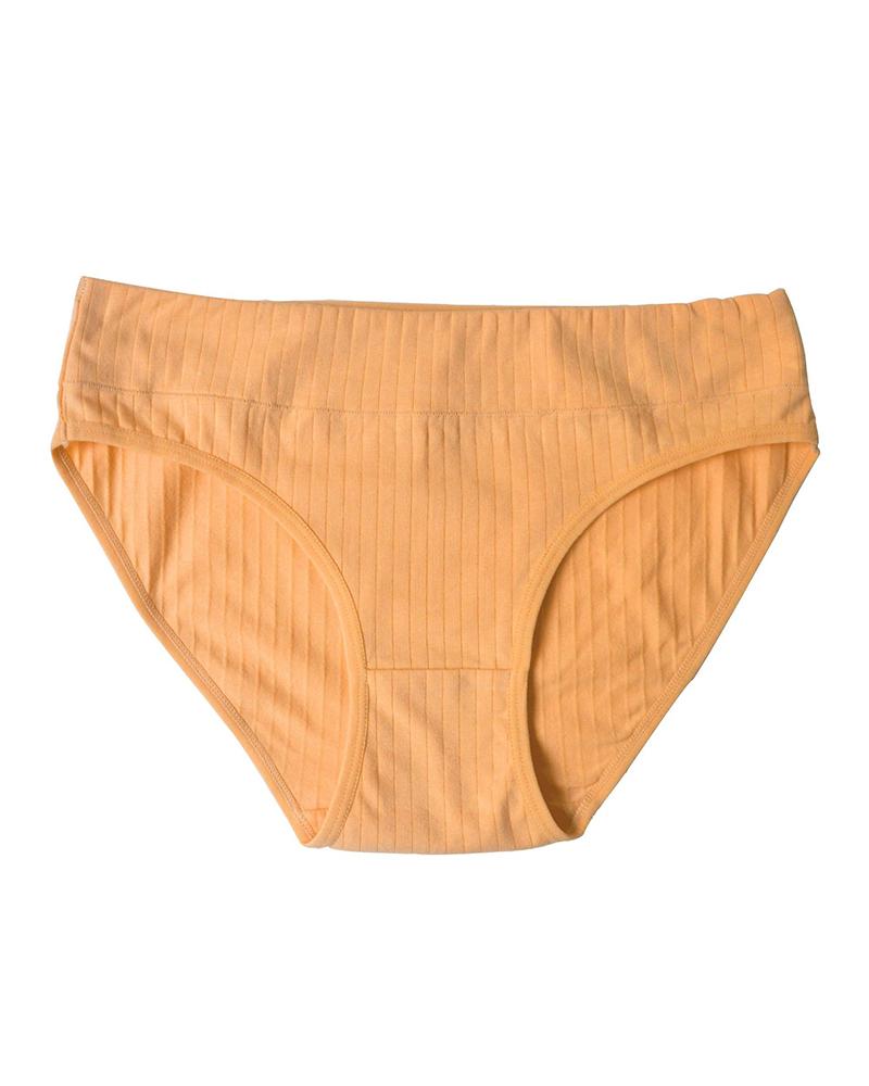 

Plain Basics Cotton Panty, Apricot