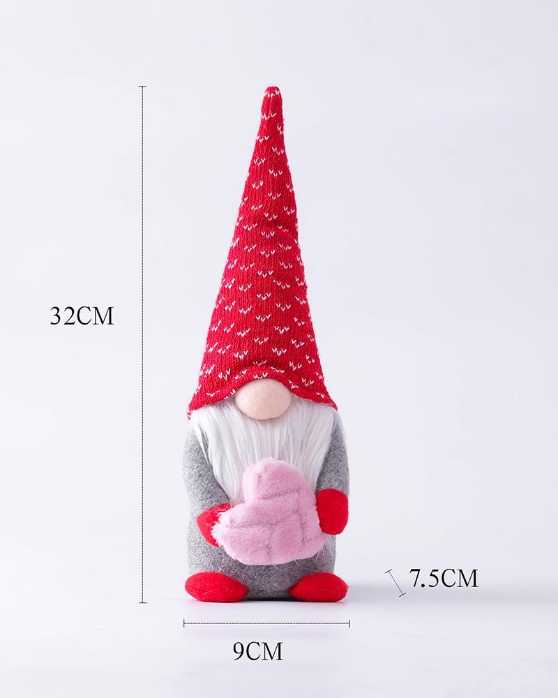 

Valentine's Day Gnomes Plush Decor Home Table Ornaments Gifts, Style2