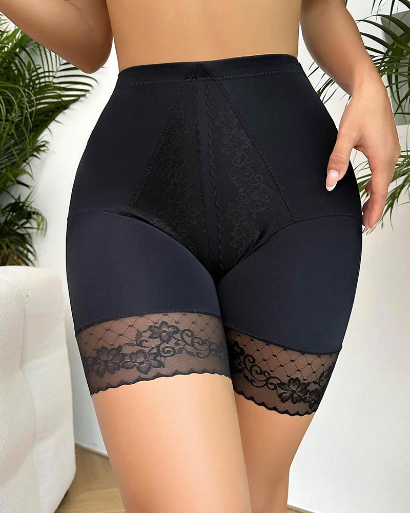 

High Waist Tummy Control Butt Lifting Shapewear Underwear, Black