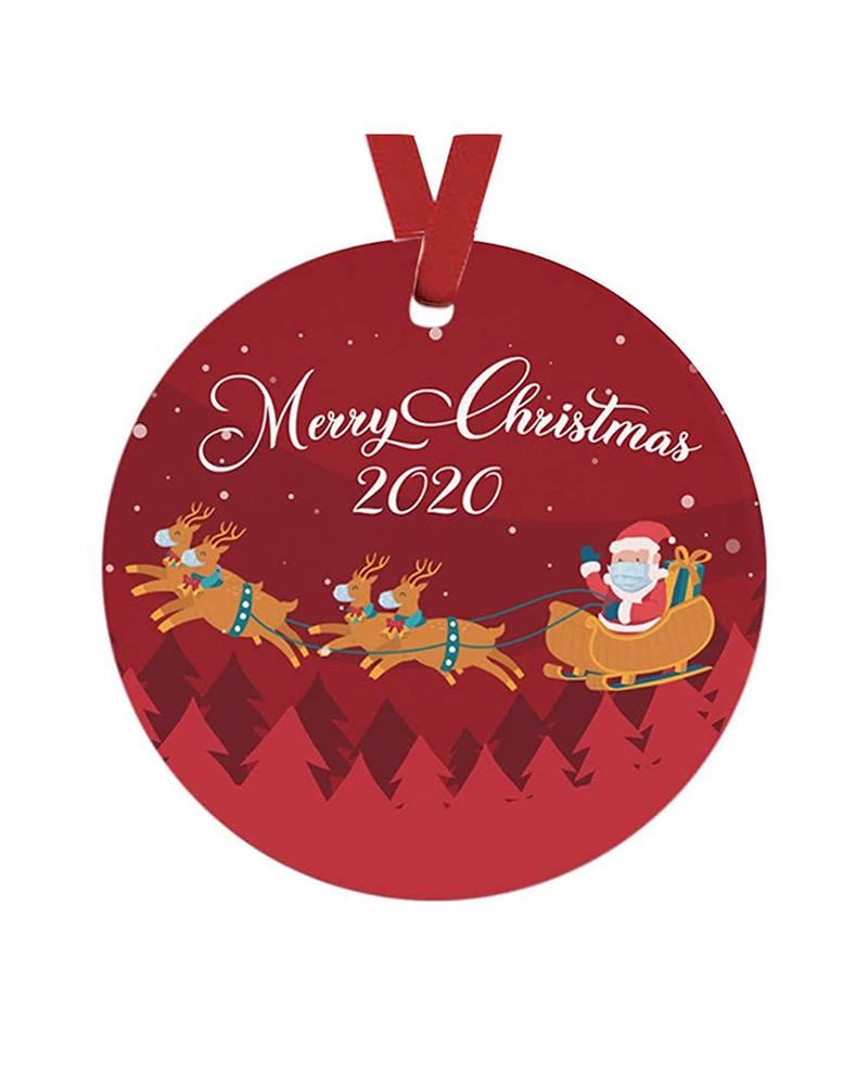 

Christmas Diy Toilet Paper Pendant Xmas Tree Santa Claus Family Gift Elk Ornaments, Style8