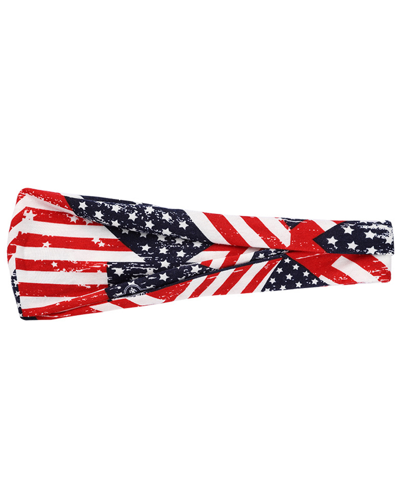

1pc Bohemian Fashion Wide Headband Yoga Workout Head Wrap, Style11