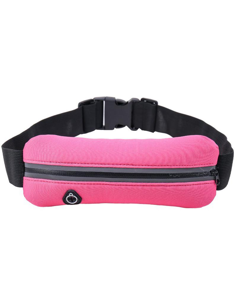 

Running Belt Sport Waist Phone Fanny Pack, Hot pink