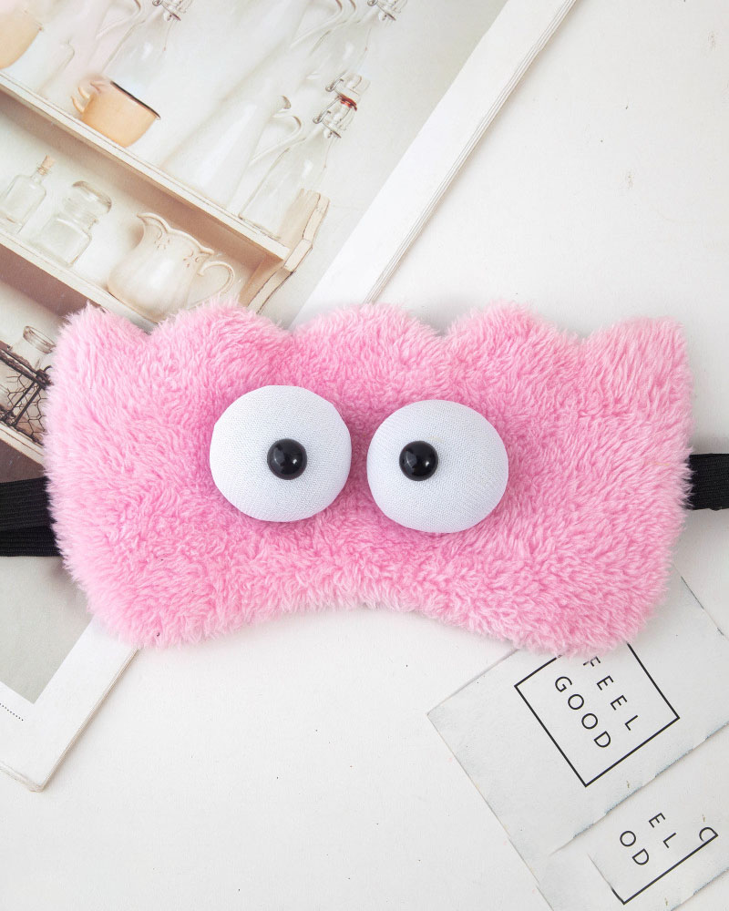 

Cute Animal Sleeping Mask Soft Plush Blindfold Cute Eye Cover, Style1