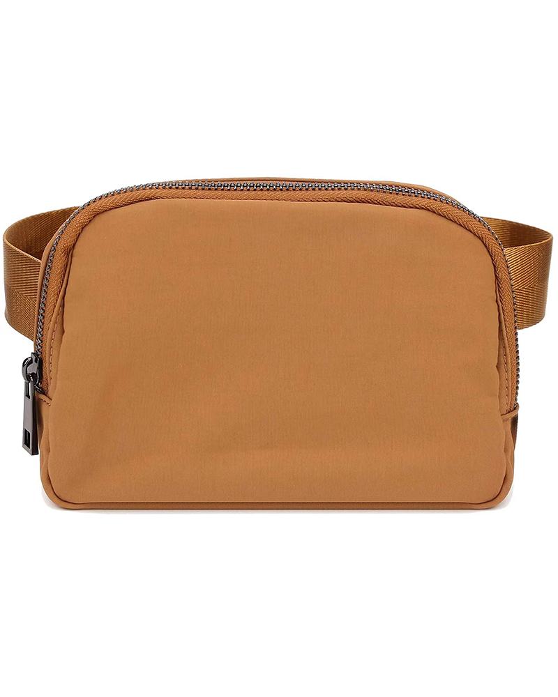 

Women's Fanny Pack Outdoor Sporty Crossbody Belt Bag, Brown