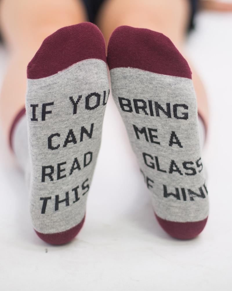 

1Pair Christmas Letter Print Socks, Style8
