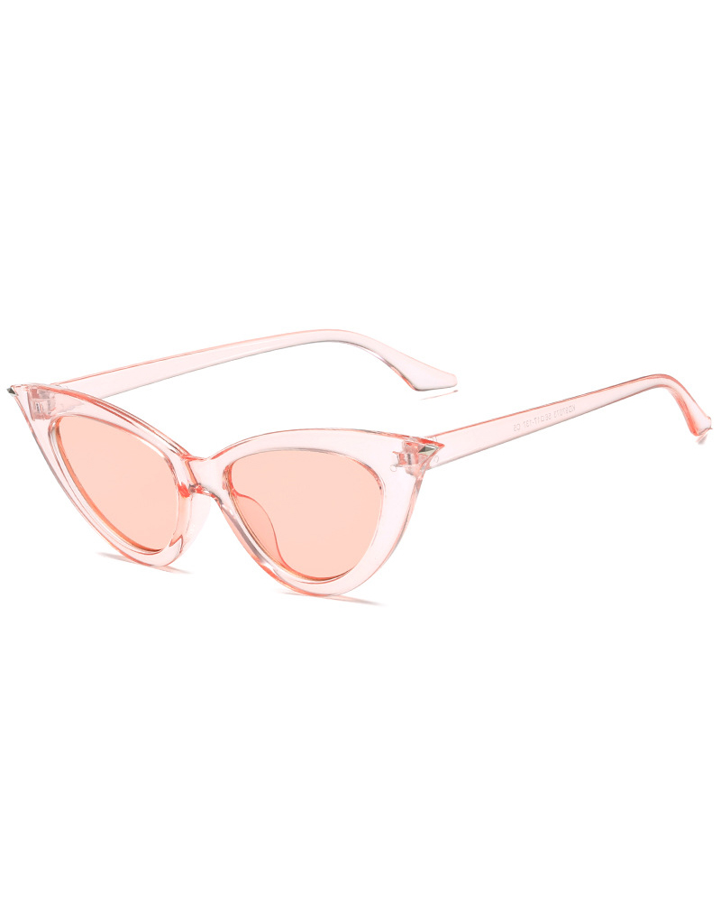 

1Pair Cat Eye Frame Vintage Sunglasses, Pink