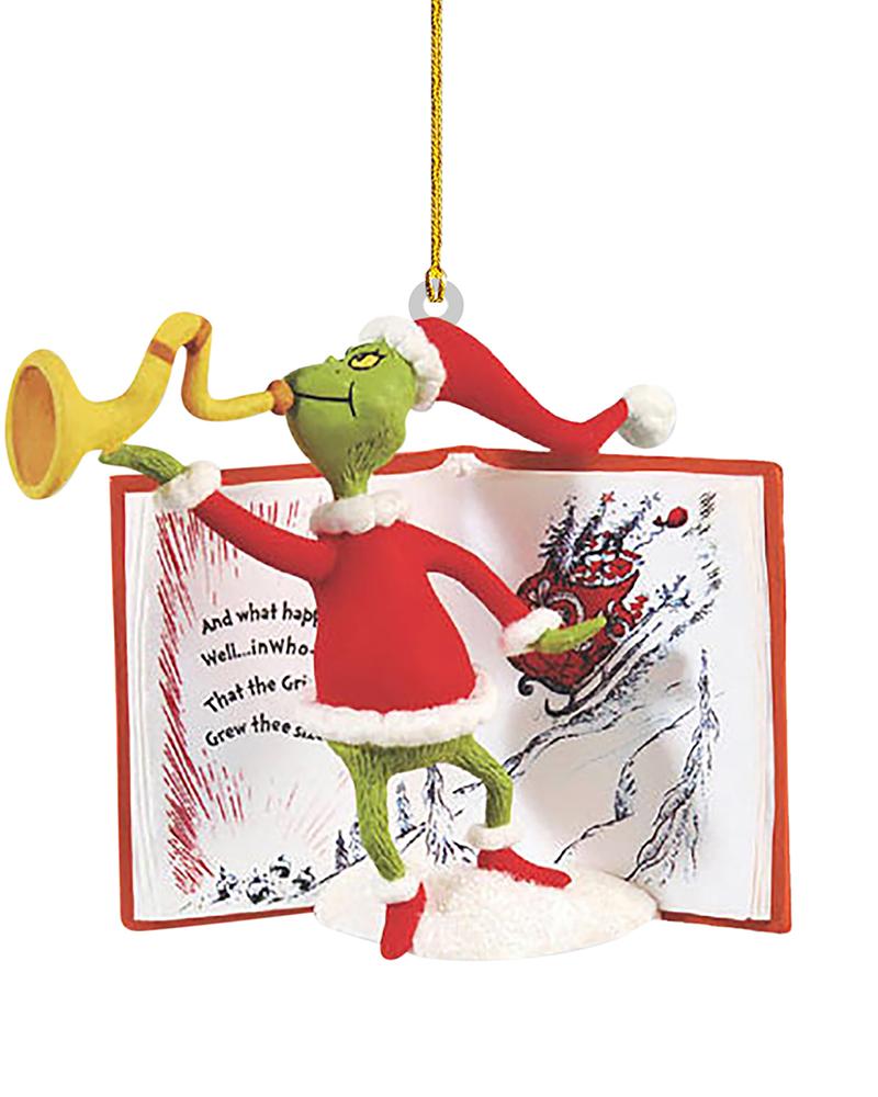 

1pc Christmas Tree Grinch Thief Ornament Christmas Hanging Decoration, Style4