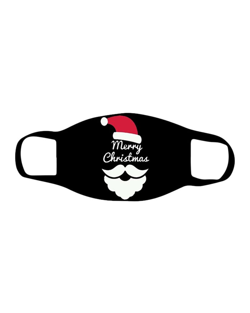 

5PCS/Set Randomly Dispatched Christmas Print Breathable Face Mask(Patterns Sent Randomly), Style6