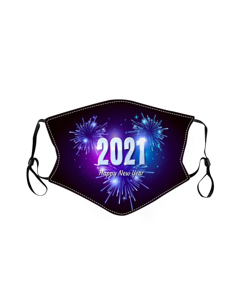 

Graphic Letter Print Breathable Face Mask, Style8