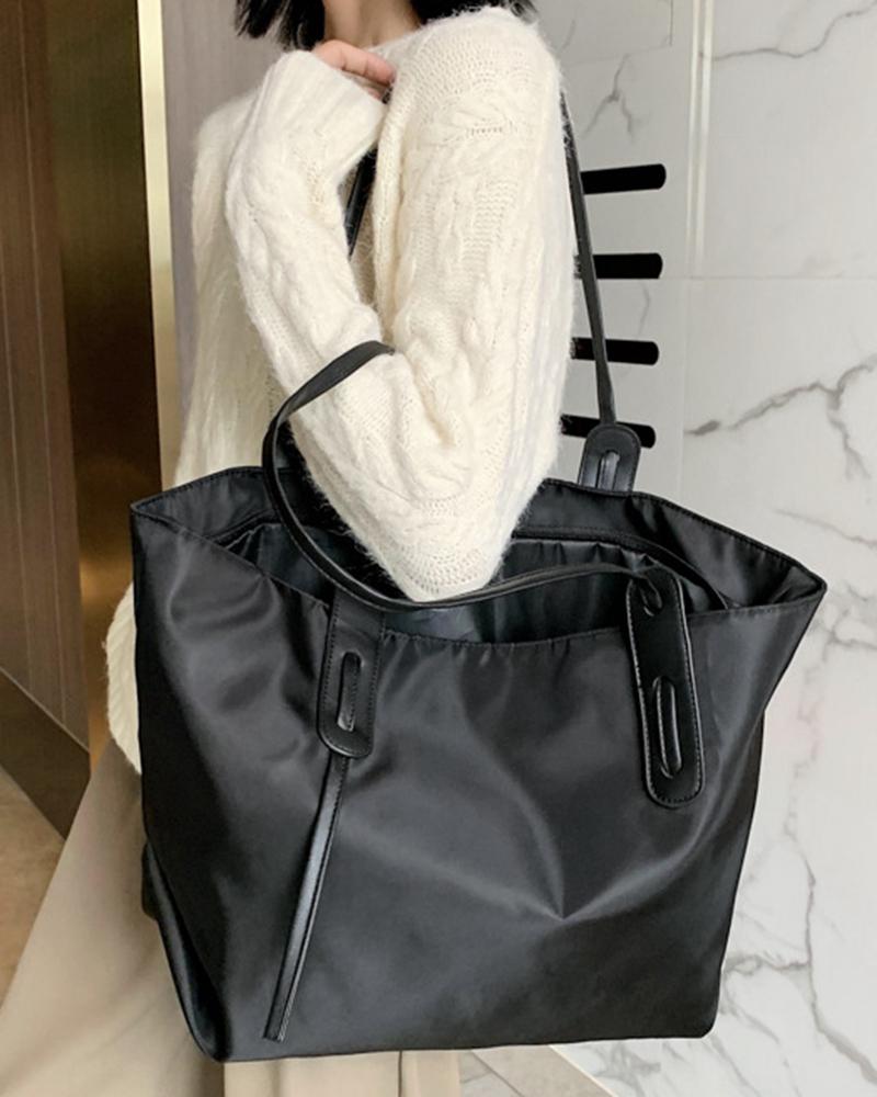 

Large Capacity Fashionable Tote Bag, Black