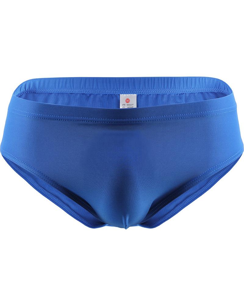 

Solid Slim Breathable Briefs Underwear, Sky blue