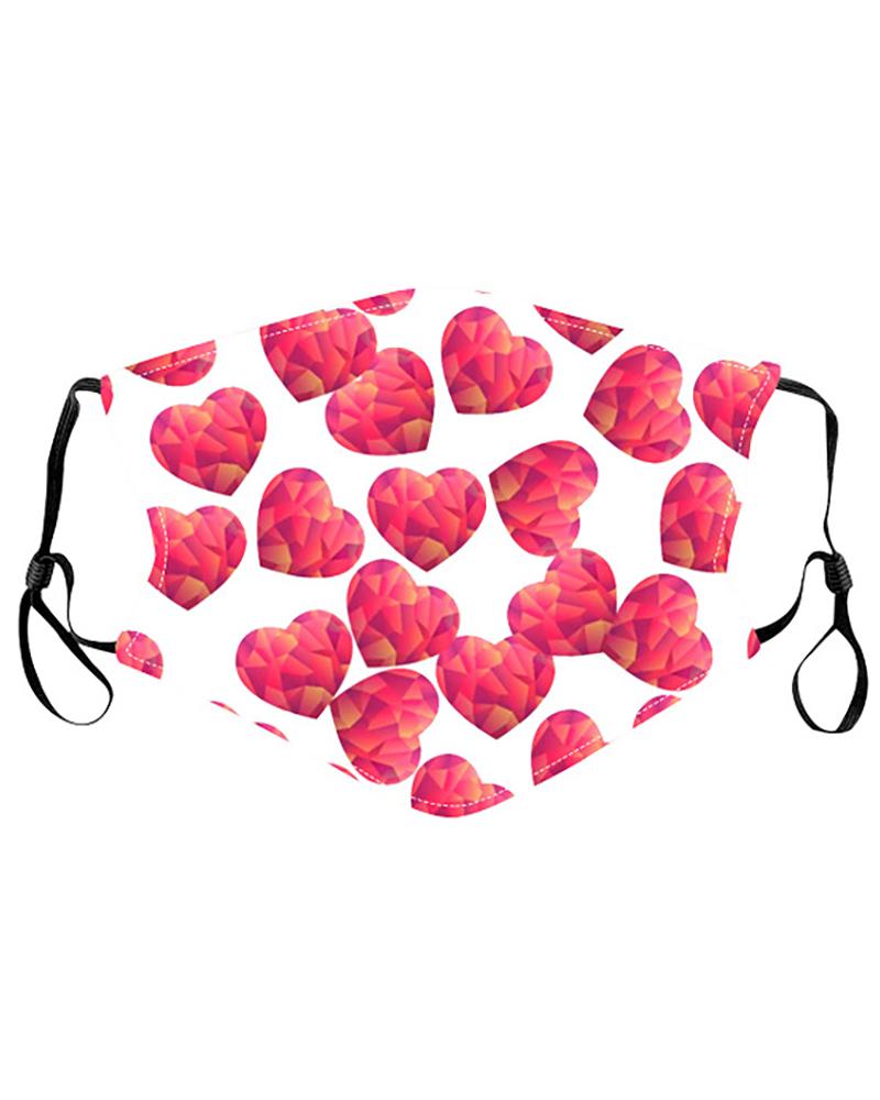 

Valentine's Day PM2.5 Breathable Face Mask, Style5