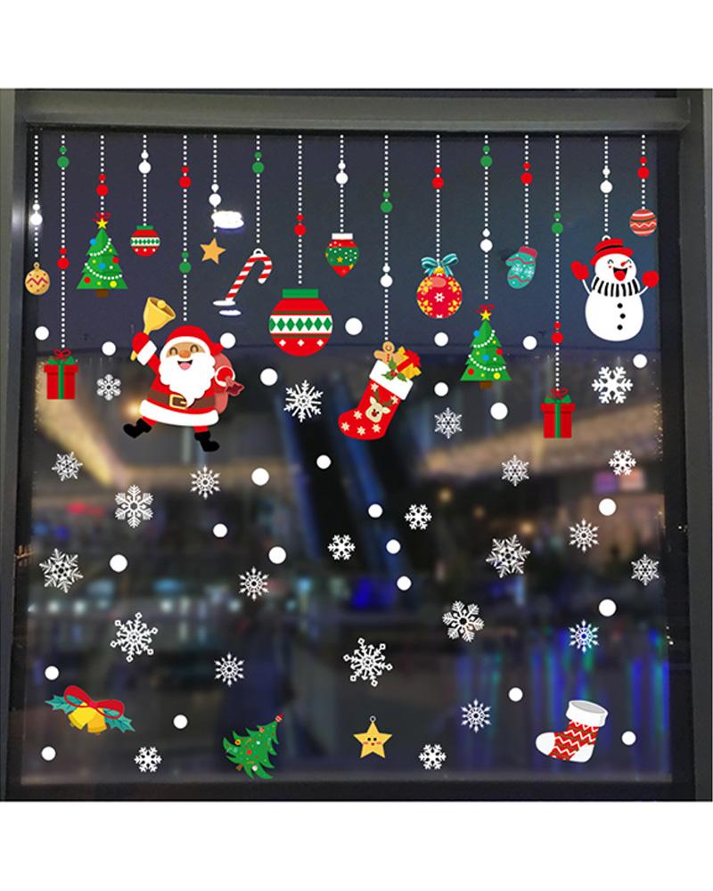 

1Sheet Christmas Window Sticker, Style2