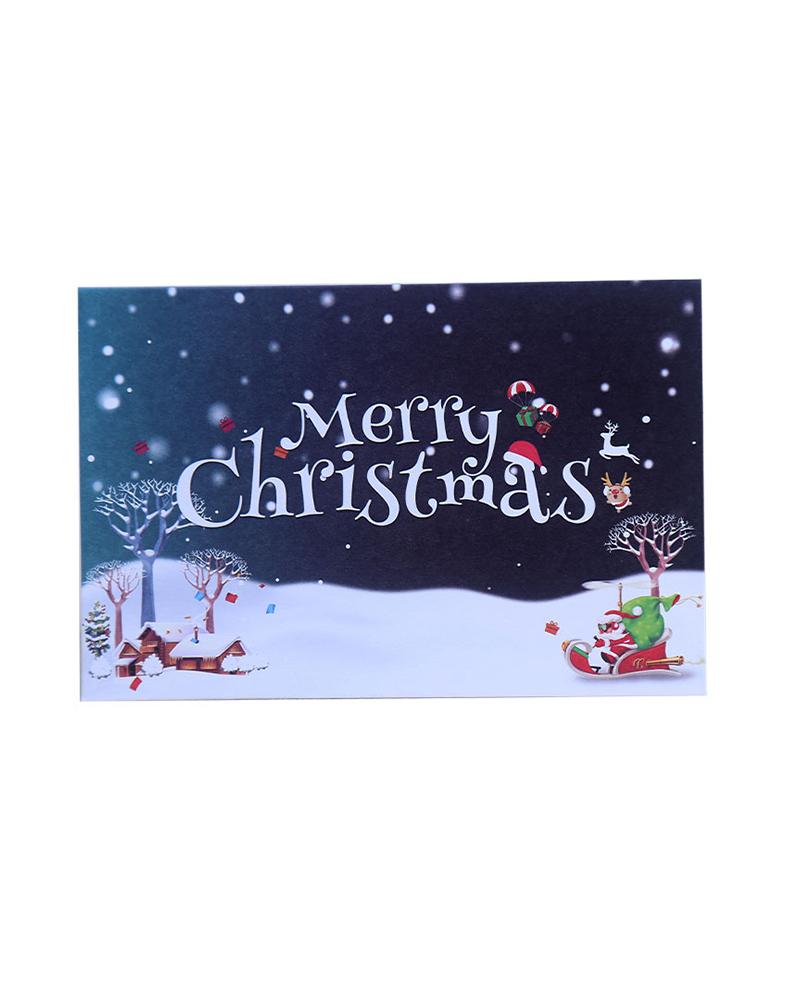 

Christmas Greeting Card With Envelope, Style6