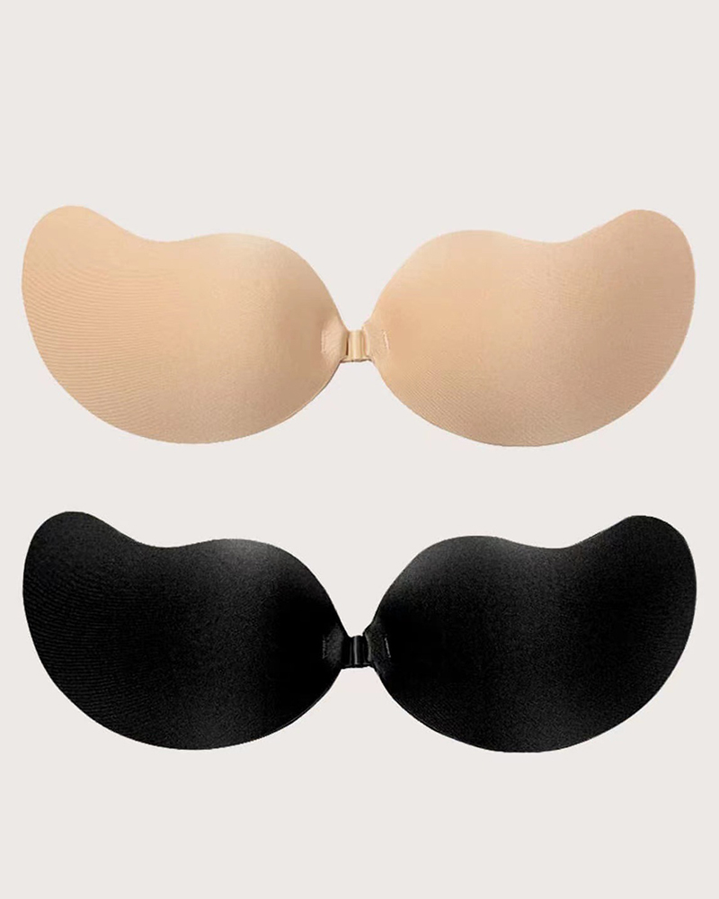 2Pack/Set Mango Shaped Push Up Wedding Invisible Bra