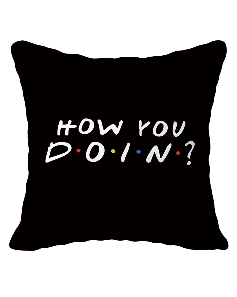 

Friends TV Pillow Covers Classic Printed Square Sofa Cushion Covers, Style3