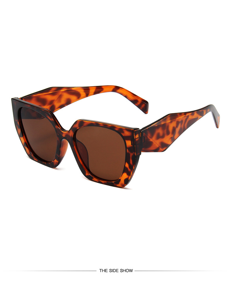 

1Pair Square Rhombus Frame Sunglasses, Style2