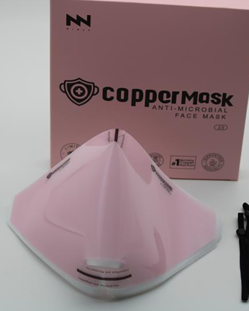 

Plain Breathable Face Mask, Pink