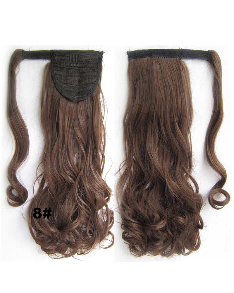 

Curly Long Ponytail Clip Hair Extensions Ponytail Hair Piece, Style18
