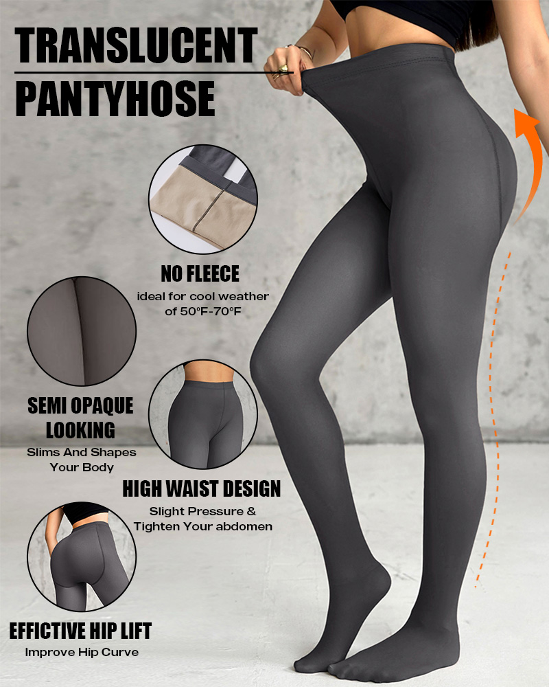 

Leggings moulants taille haute 80 g (sans polaire) avec contrôle du ventre et élasticité, Style3