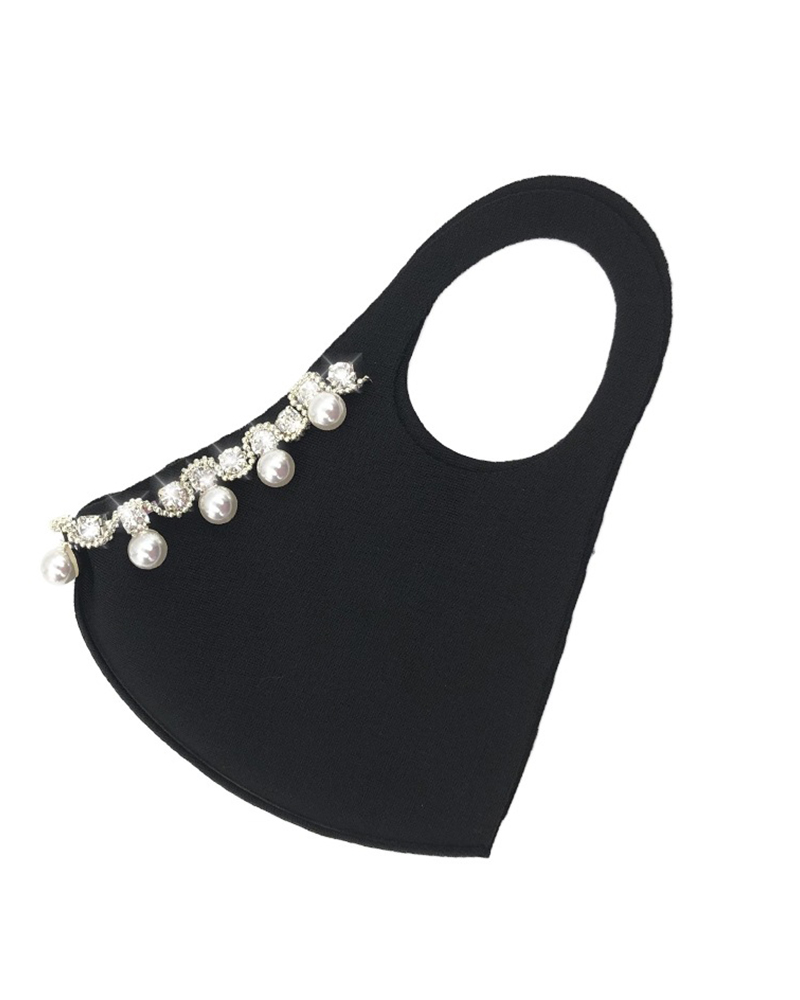 

Studded Ear Loop Breathable Mouth Mask Reusable, Style3