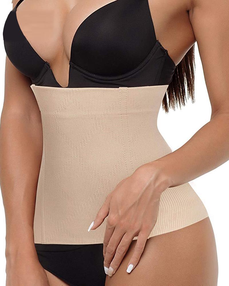 

Body Shaper Waist Trainer Slimminng Corset Waist Belt Shapewear, Nude