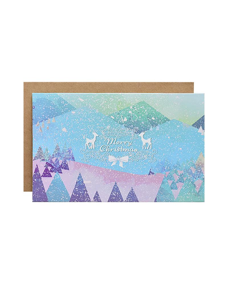 

Christmas Greeting Card With Envelope, Style3