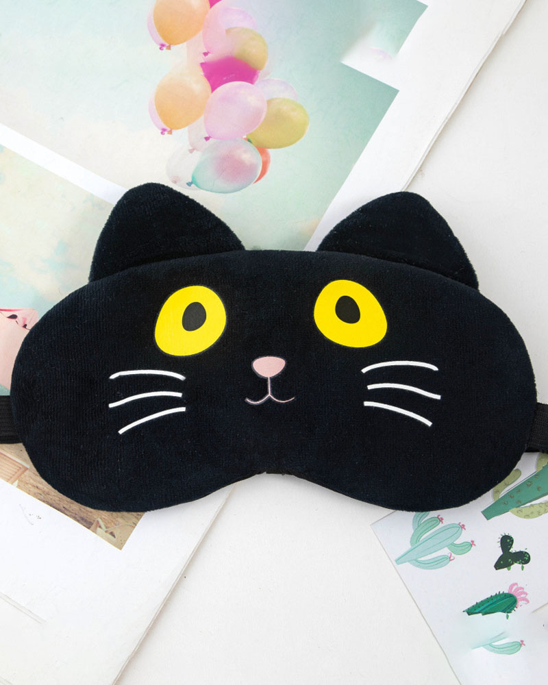 

Cute Animal Sleeping Mask Soft Plush Blindfold Cute Eye Cover, Style3