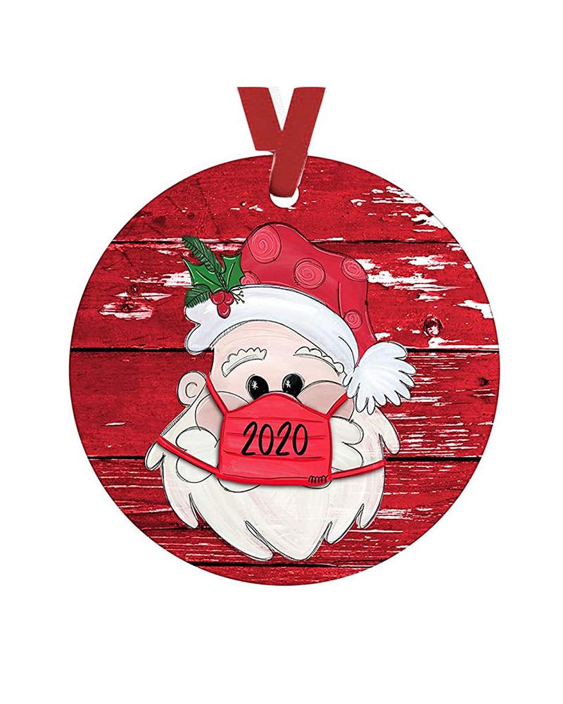 

Christmas Diy Toilet Paper Pendant Xmas Tree Santa Claus Family Gift Elk Ornaments, Style4
