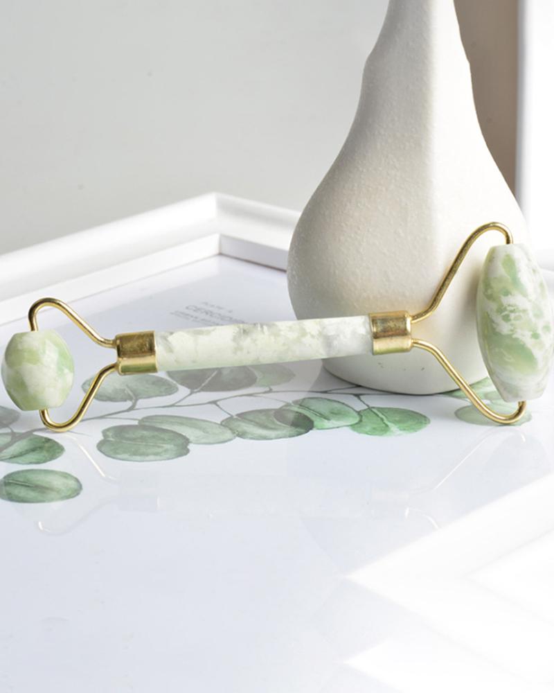 

Stone Roller Massager, White