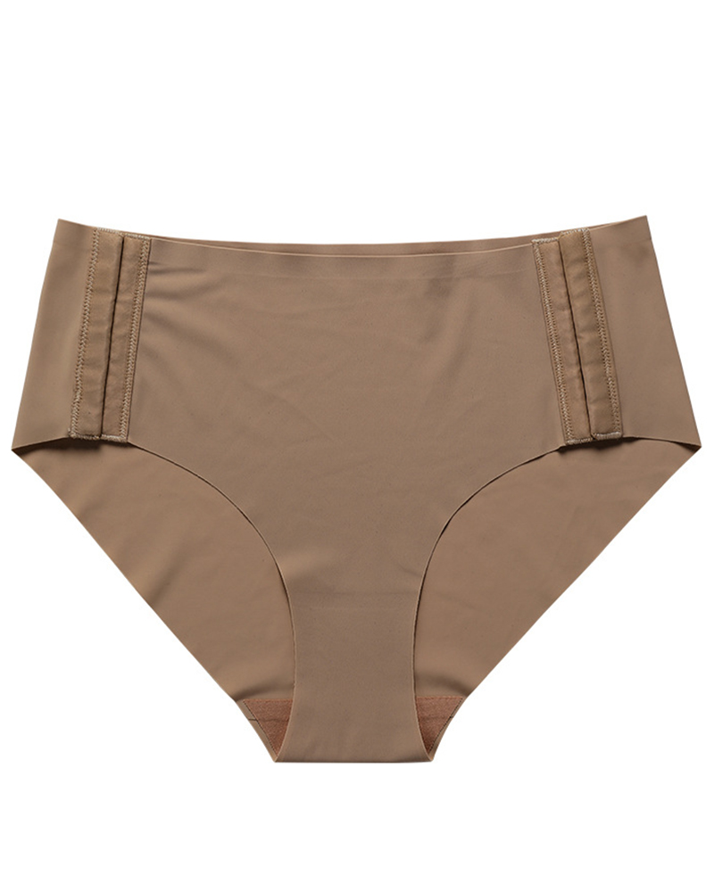 

Side Hook Seamless Breathable Panty, Coffee