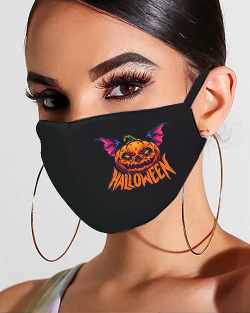 

Halloween Print Breathable Mouth Mask, Style5
