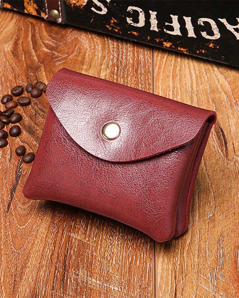 

Small Envelope Wallet Hand Bag, Brown