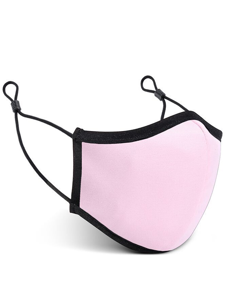 

Antibacterial Breathable Washable Protective Mask, Pink