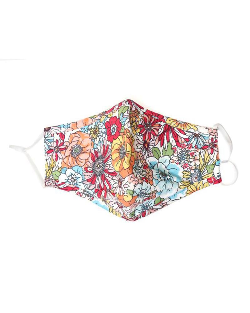 

Floral Print Ear Loop Breathable Mouth Mask, Multicolor