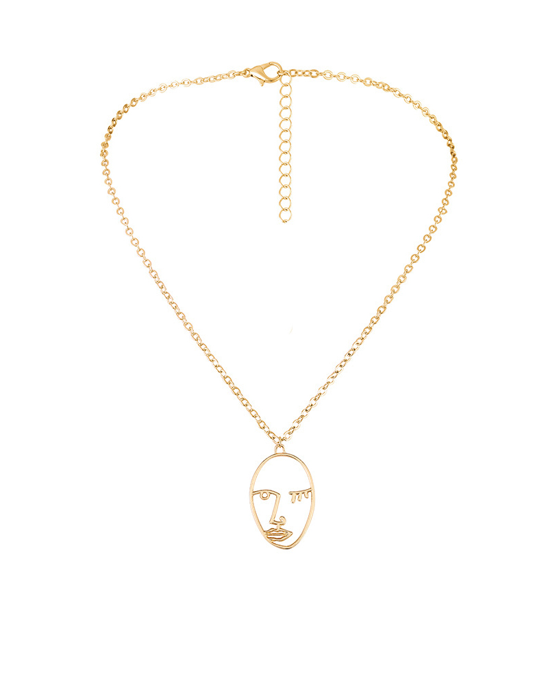 

Figure Pattern Chain Necklace, Style3