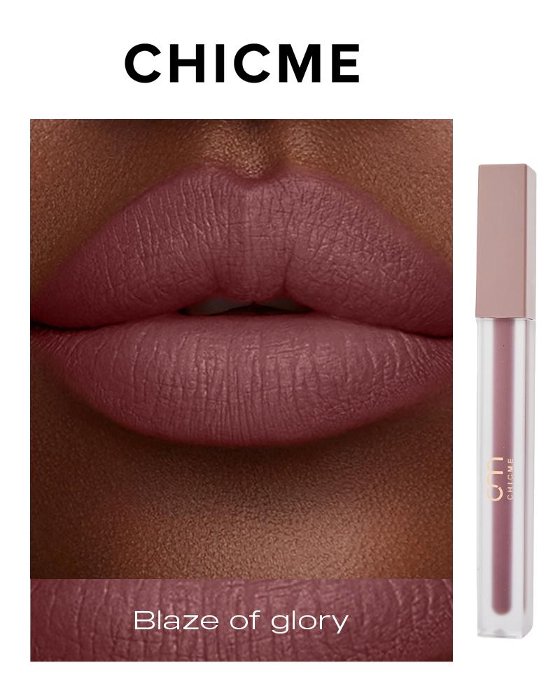 

Soft Matte Liquid Lipstick, Blaze of glory