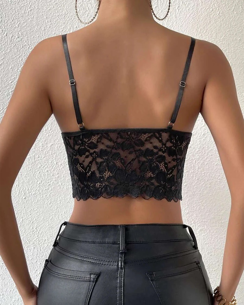 トップス WILLFULLY lace cropped bustier cami WILLFULLY official web store（ウィルフリーコウシキツウハン