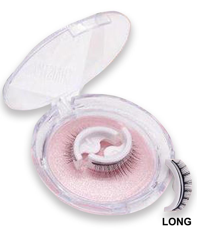 

1Pair Natural Lashes Reusable Self-Adhesive Eyelashes, Style2