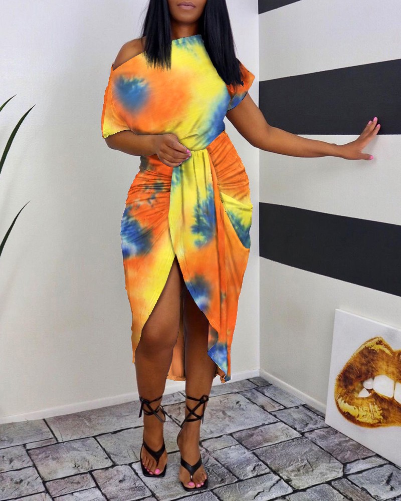Ambrielle Tie Dye One Piece Size XL