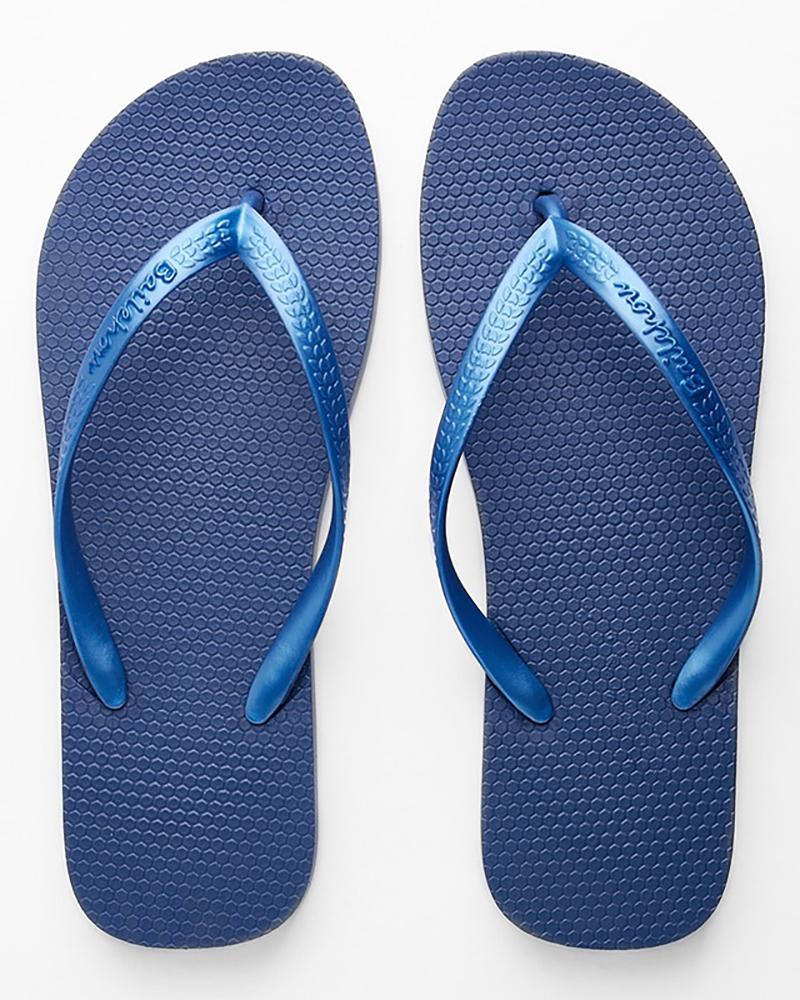

Non Slip Toe Post Flip Flops, Blue