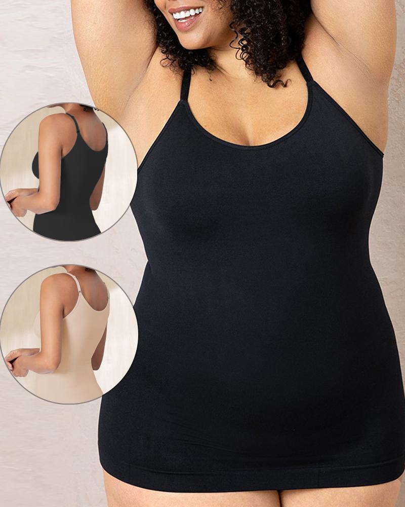 

Seamless Body Shaper Tummy Control Slimming Shapewear, Black